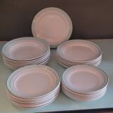 Lunéville plate service