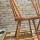 Set de 4 chaises Danoises 1970 vintage