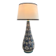Large Moroccan lamp in glazed ceramic - 1970.
