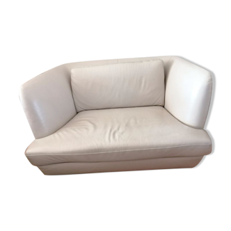 White sofa Belize Roche Bobois