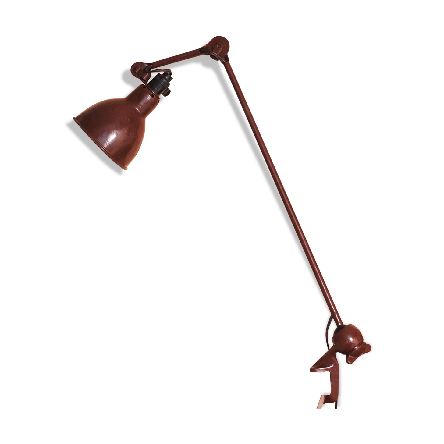 Lampe articulée à étau