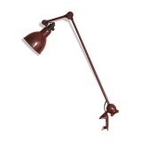 Articulated lamp with a vice