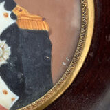 Two miniatures Napoleon and josephine