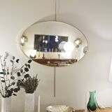 Vintage oval mirror from the 1960s