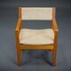 Mid-Century Armchair Teak and Woole, 1960s