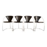 4x Italiaanse design stoelen merk Arrben model Linda