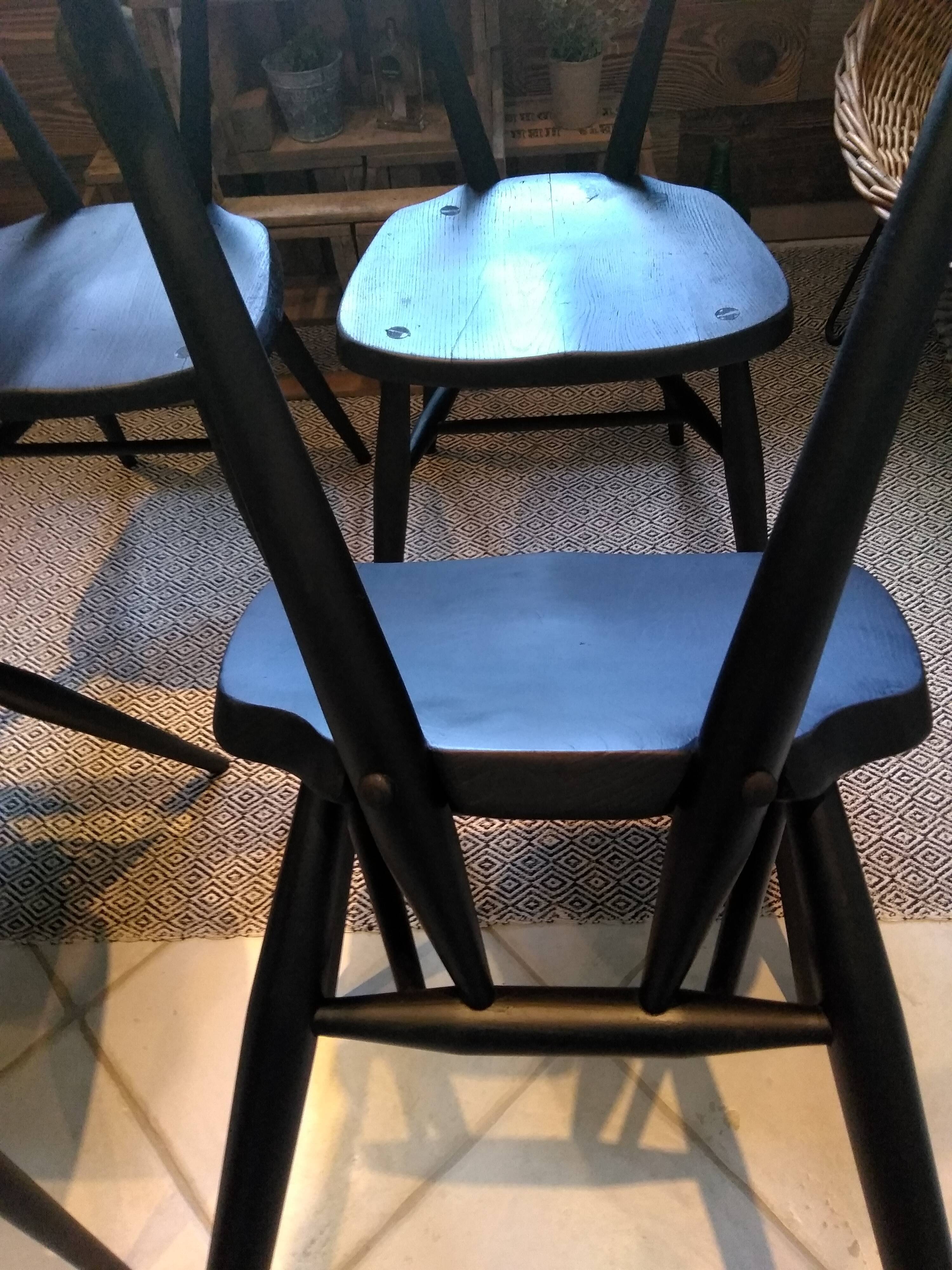 4 chaises ercol