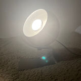 Adjustable eyeball table lamp