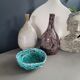 Turquoise fat lava bowl - Ref 1000