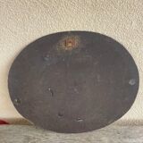 Oval painting Still life with flowers