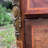 Vintage high bedside table