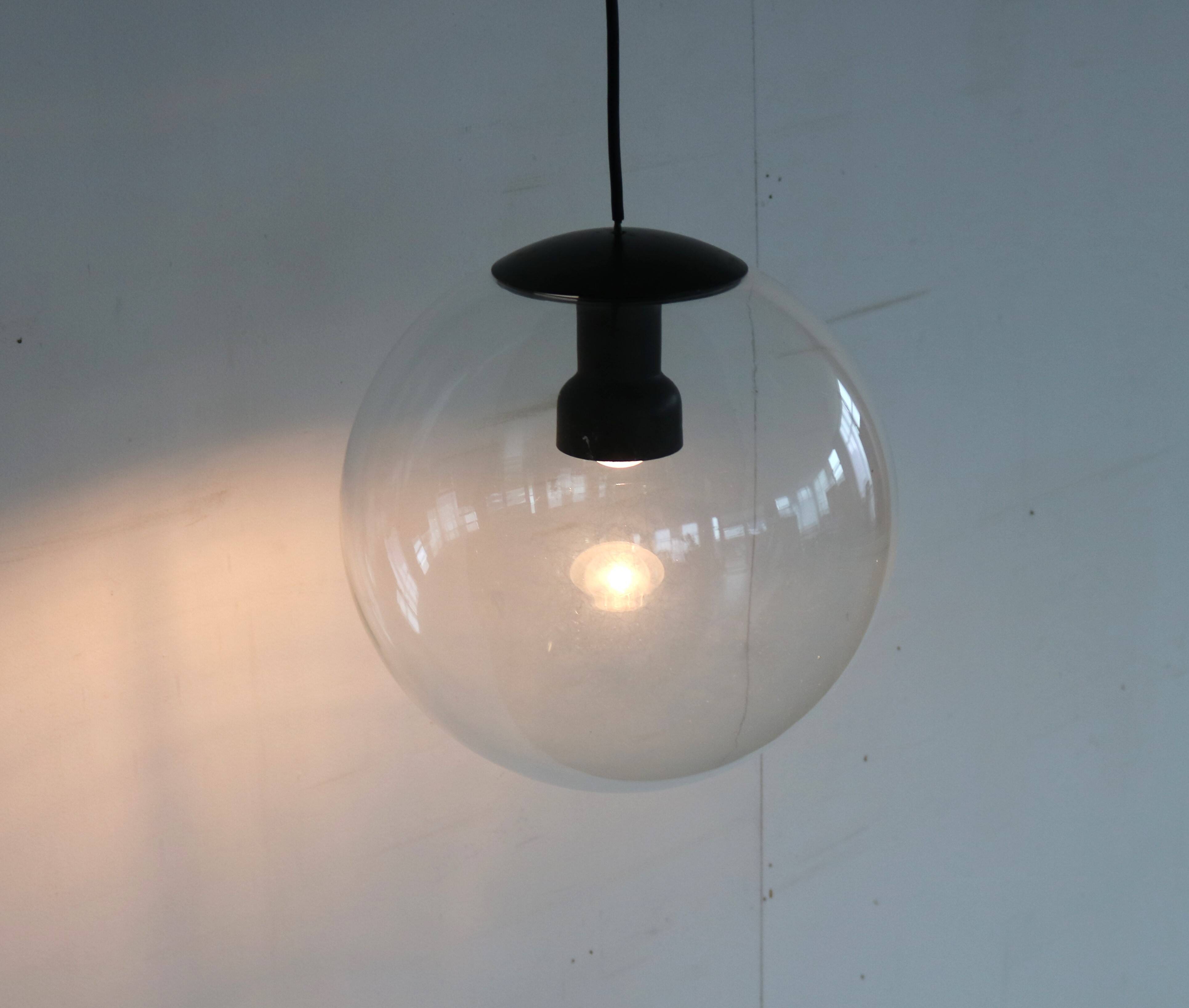 vintage hanging lamp | globe | Philips | 60's