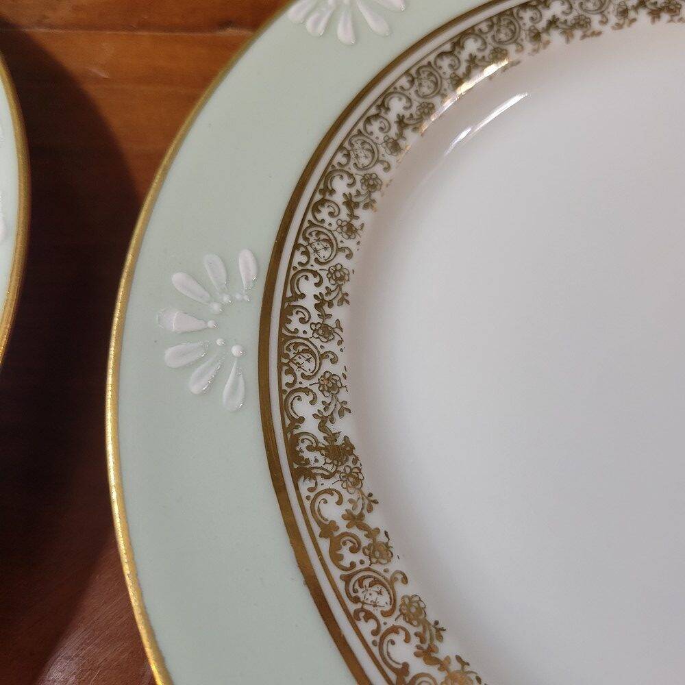 Limoges porcelain dessert service