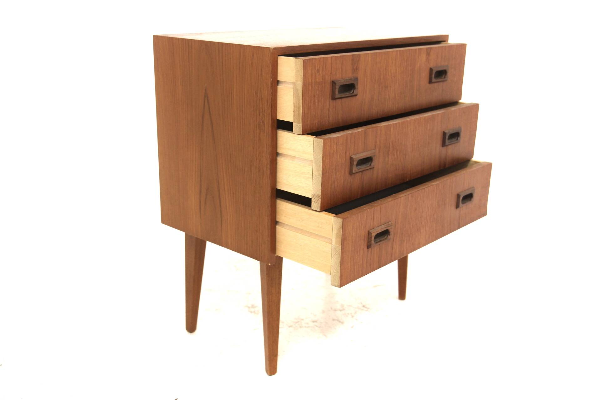 Scandinavian teak chest of drawers, Sweden, 1950