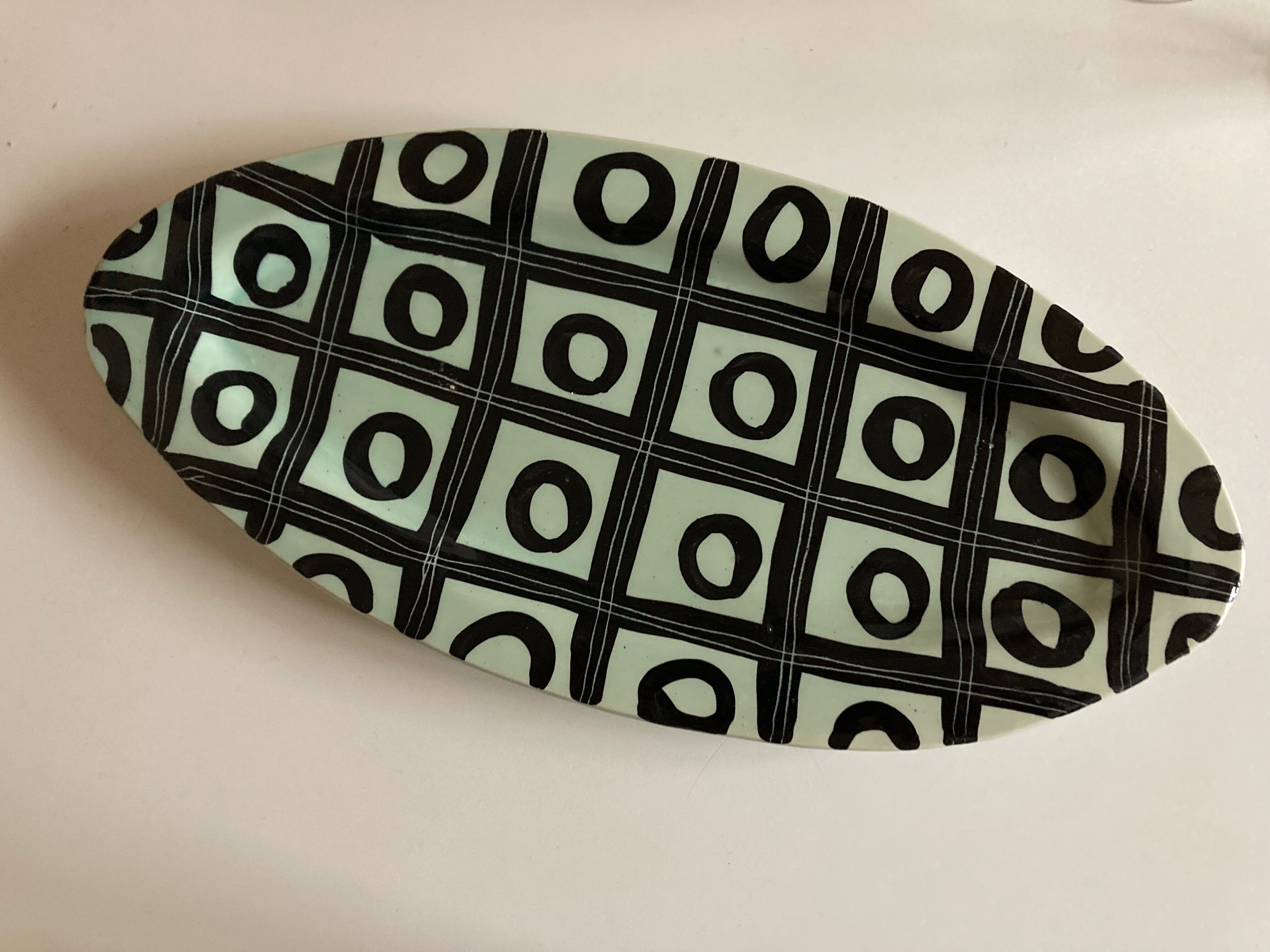 Product BHV ceramic plate Jacques Pouchain in Dieulefit 1960