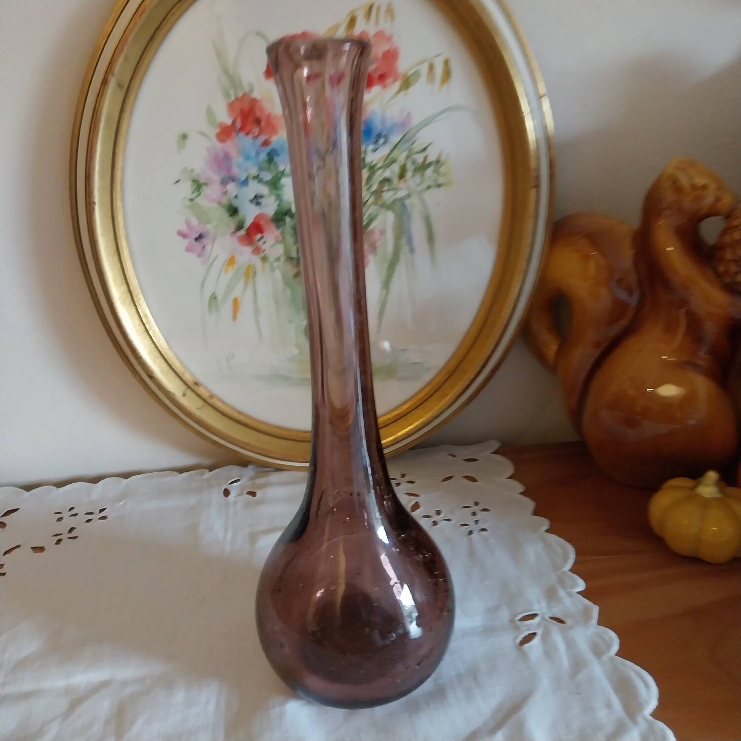 Soliflor mouth-blown bubble glass