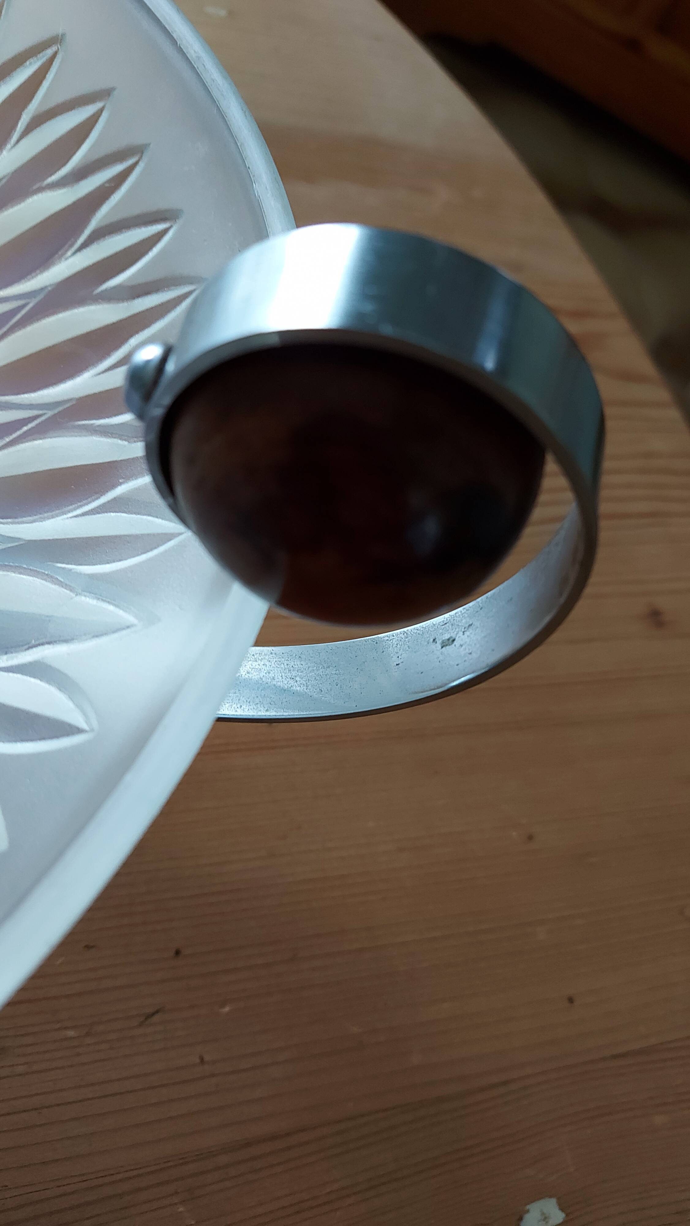 Art Deco fruit cup on foot