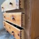 Wooden chest of drawers