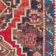Ancient Caucasian carpet Karabakh handmade 115x270 cm