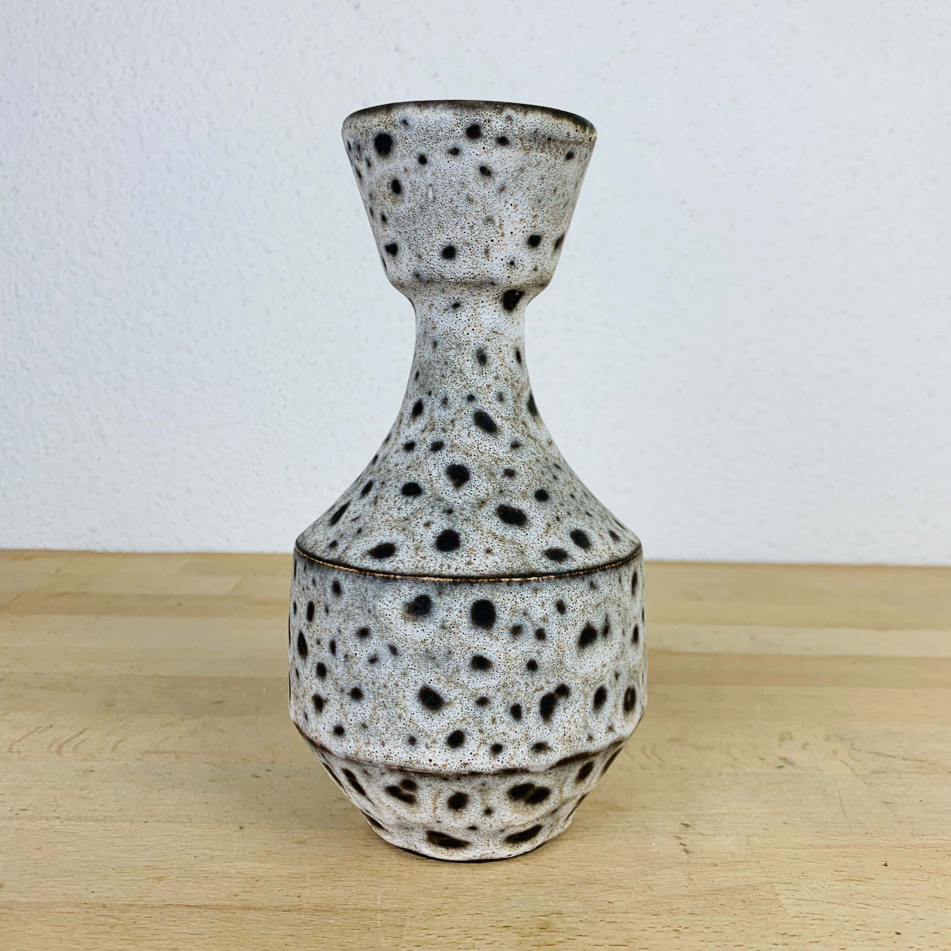 Vase signed Marius Bessone ceramic Vallauris