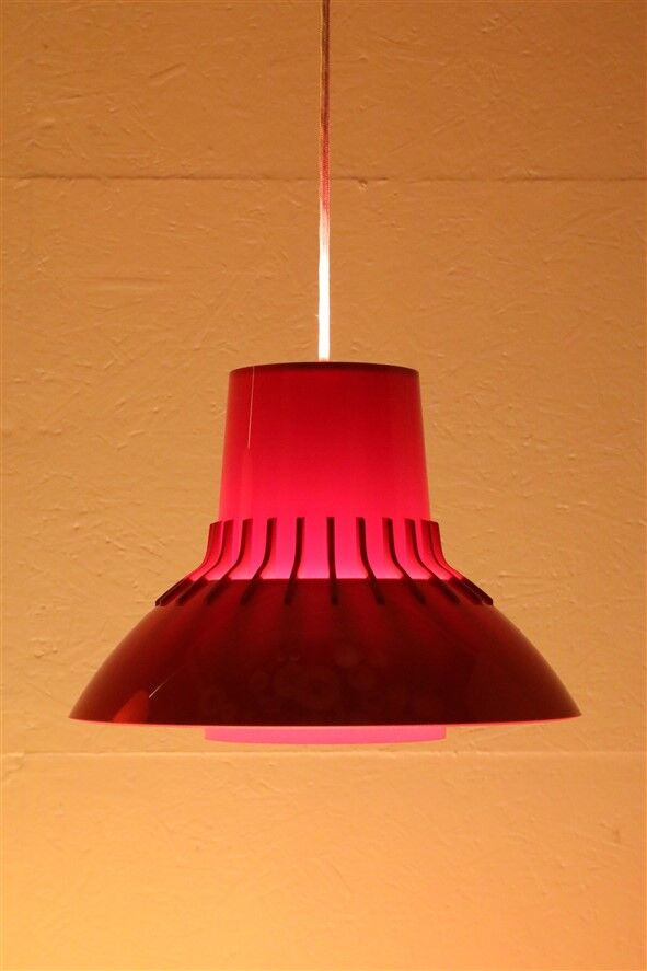 Red Nordisk Solar Compagni / Svend Middelboe  “Nord-Lite” pendant lamp