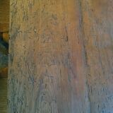 Spindle leg table, fir and beech