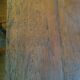Tapered leg table, fir and beech
