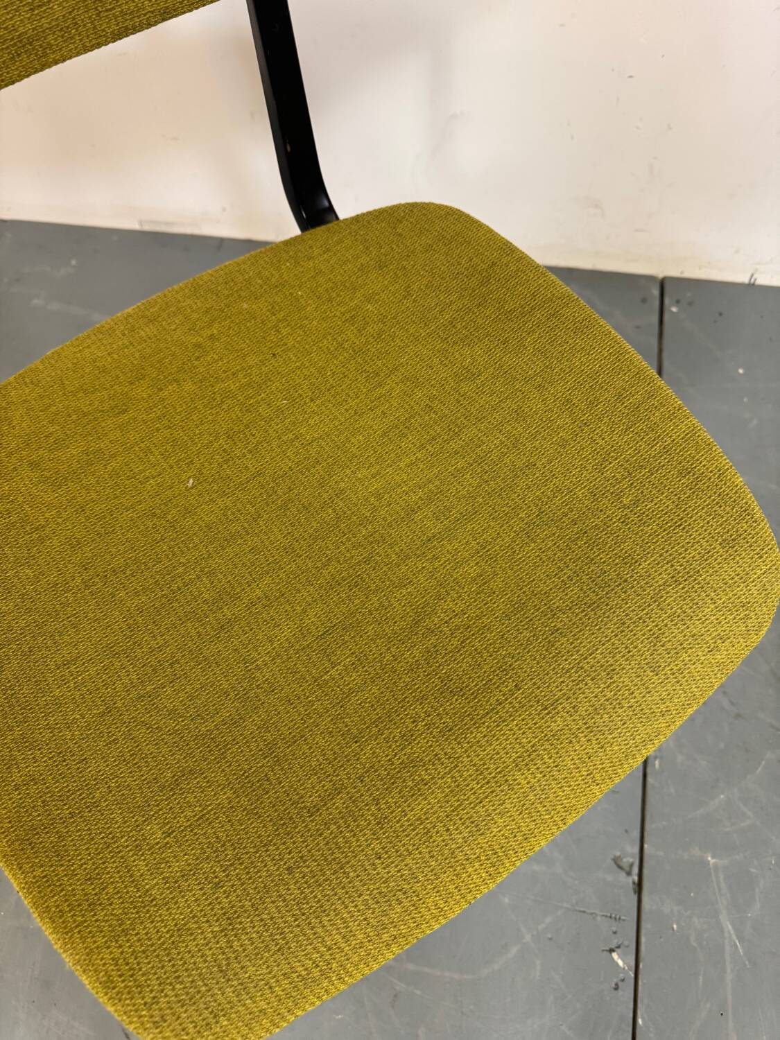 Vintage Mid Century Modernist Industrial Side Desk Chair, 1950