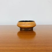 Vintage West Germany yellow ceramic empty pocket
