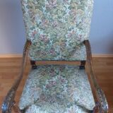 2 pairs of Louis XIII style armchairs