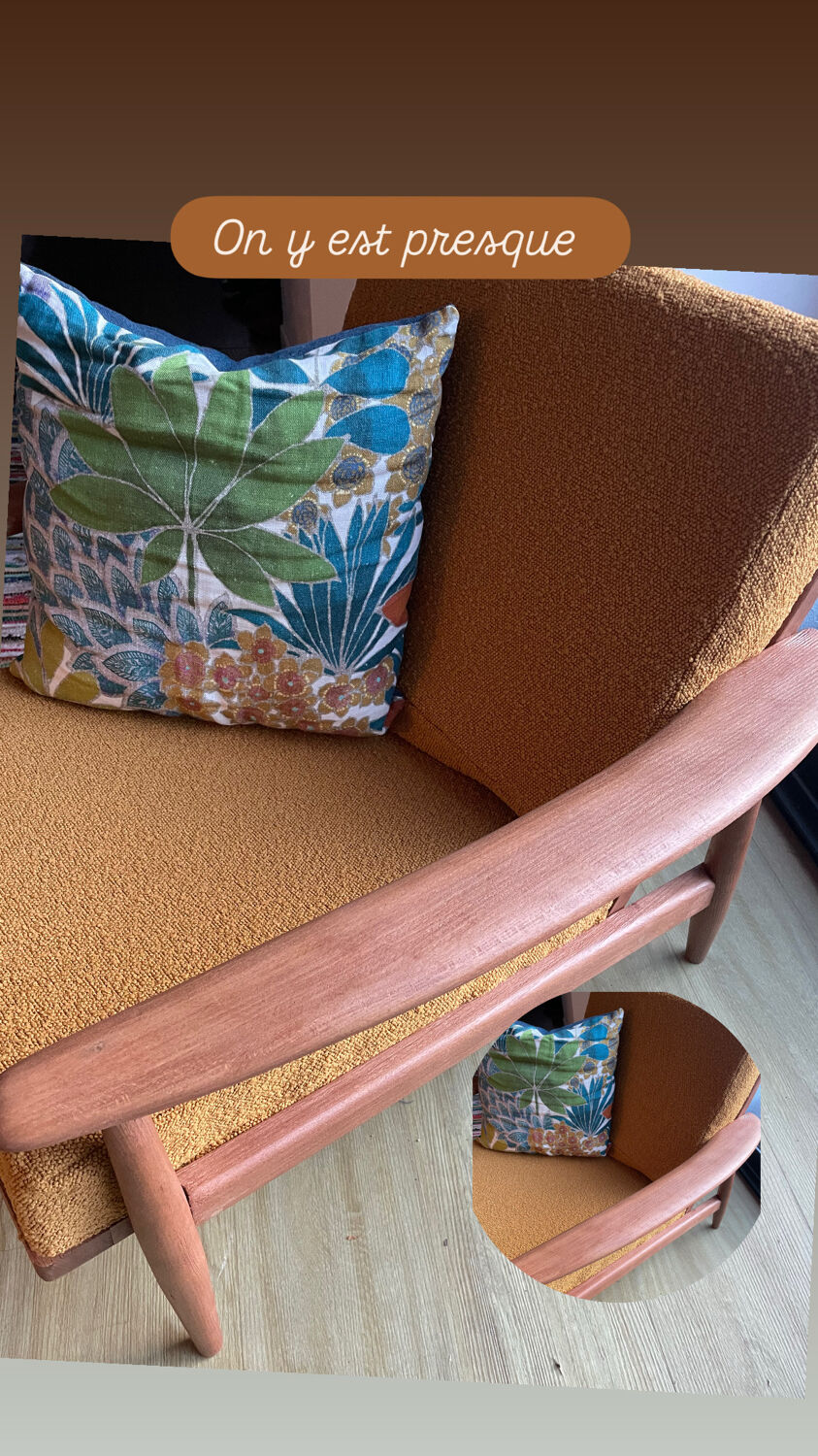 Scandinavian armchair