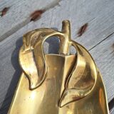 Brass pear pocket tray
