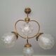 Art Deco chandelier, antique light fixture