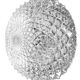 Vintage Glass Wall or Ceiling Light, 1970s