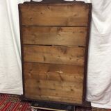 Wooden trumeau