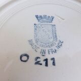 2 vintage deep plates from the St Amand factory 2103159
