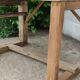Etabli ancienne table d'atelier
