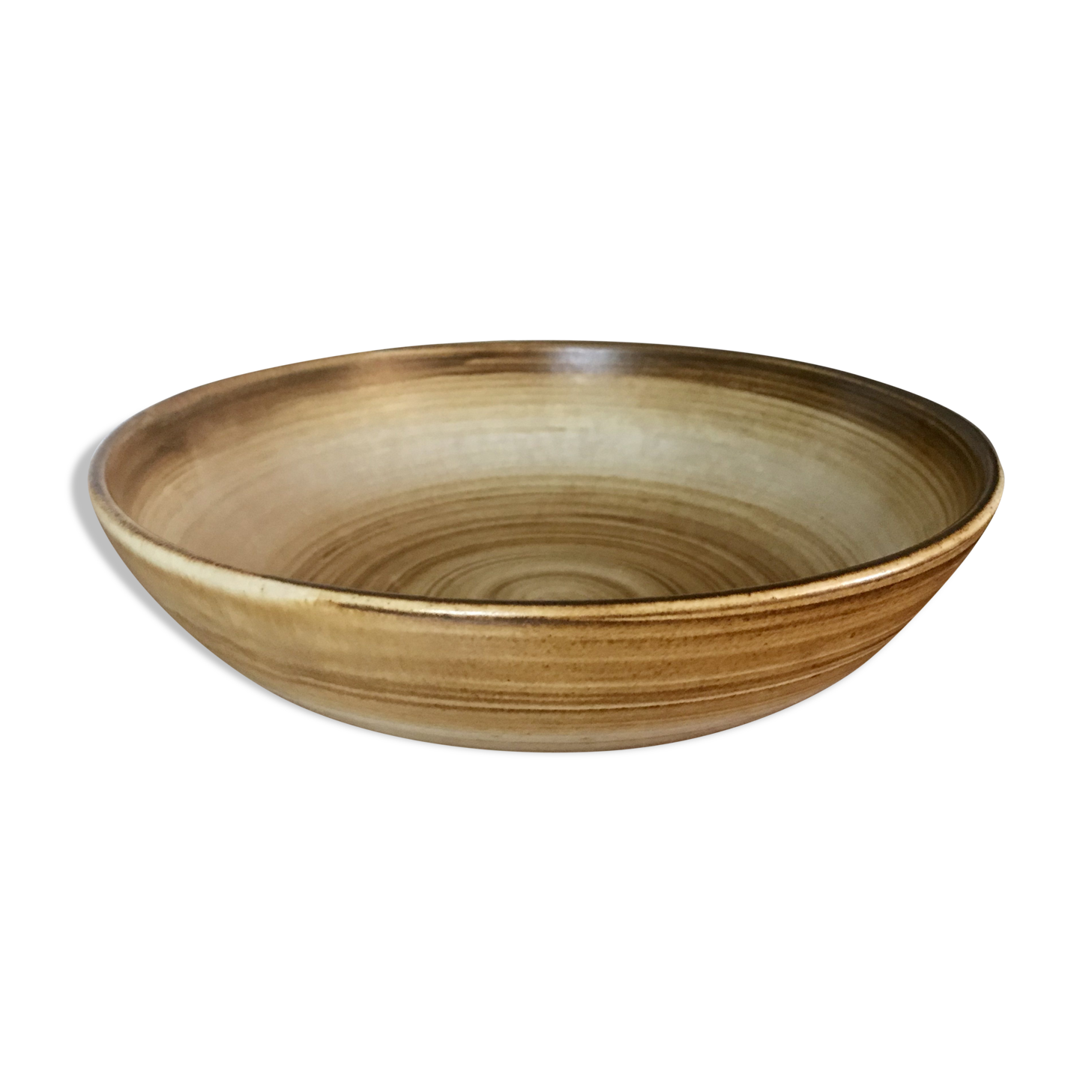 Longchamp vintage sandstone salad bowl