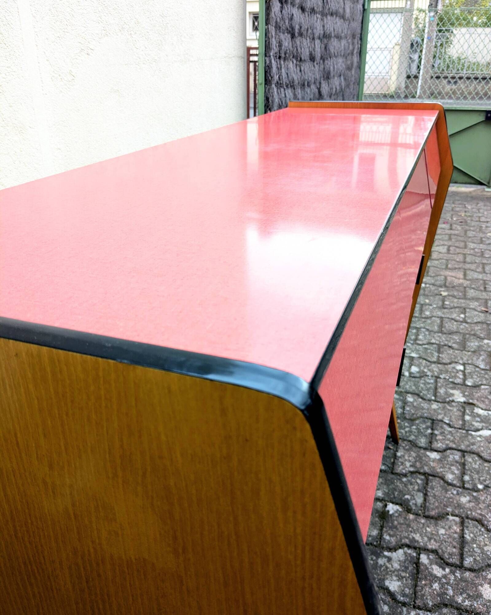 Enfilade bois et Formica