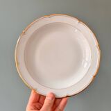 Set of 7 old Limoges porcelain plates