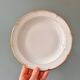 Set of 7 old Limoges porcelain plates