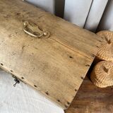 Restored wooden chest