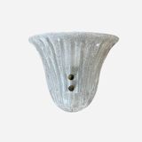 Vintage Murano glass wall lamp