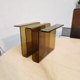 Vintage magazine door Plexiglas 1970