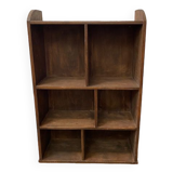 Antique wooden wall shelf