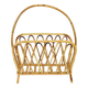 Porte-revues rotin bambou style Franco Albini, Italie, années 1970