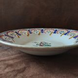 Plat rond  porcelaine  opaque de Gien