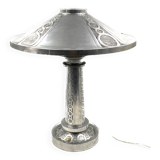 Lampe de table en relief Art Déco, France, vers 1920