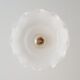 Suspension opaline blanche