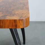 1940 Jindrich Halabala "Spider" Coffee Table in Walnut Finish, Czechoslovak